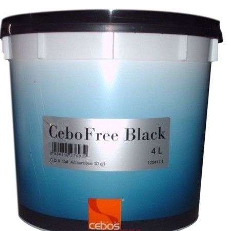 Cebos CeboFree Black флоковый материал с черными хлопьями 4л